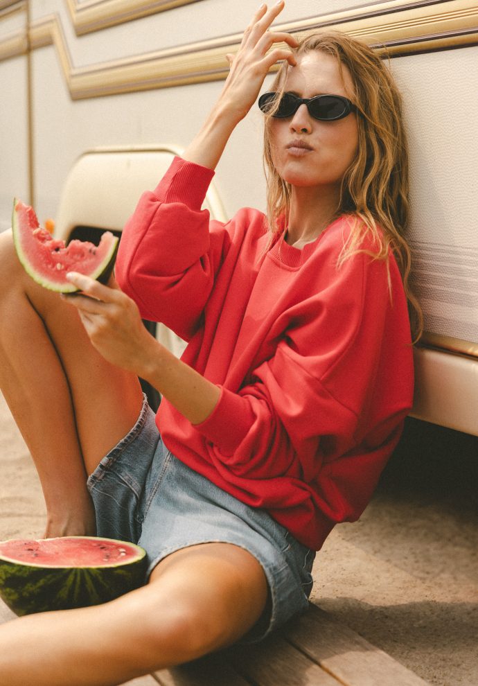 bluza jess arbuzowa