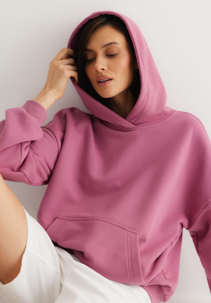 bluza kama liliowa