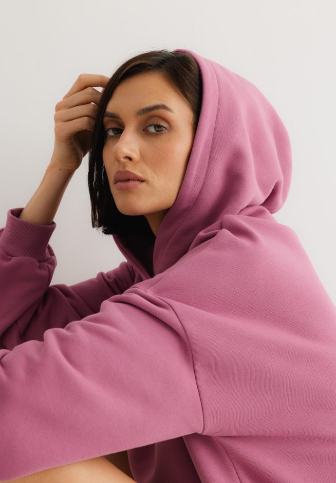 bluza kama liliowa