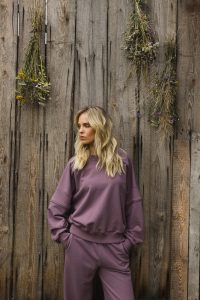 BLUZA BLAIR LAWENDOWA