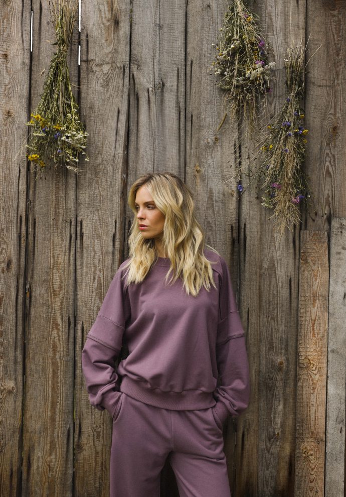 bluza blair lawendowa