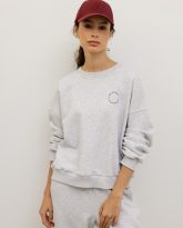 bluza lola jasno szary melanż