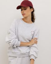 bluza lola jasno szary melanż