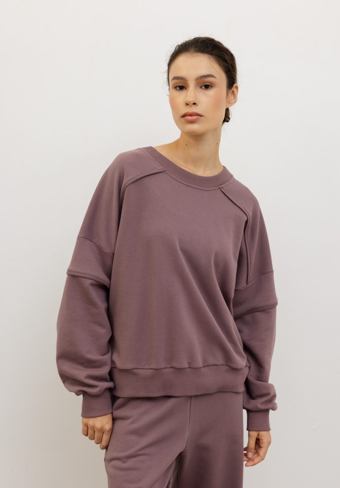 bluza blair lawendowa
