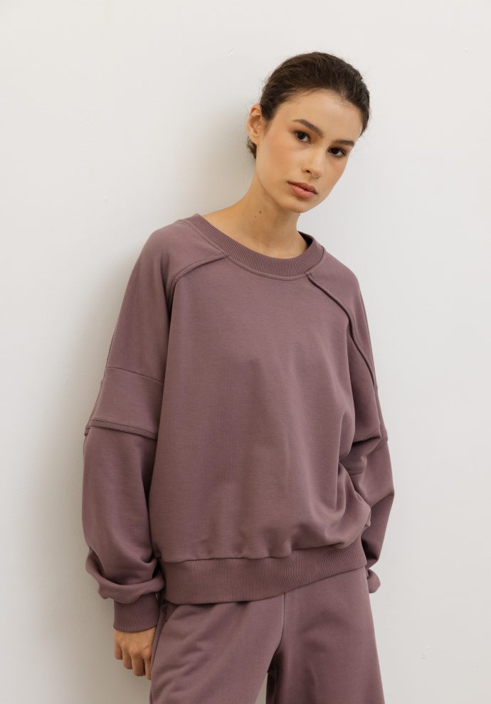 bluza blair lawendowa