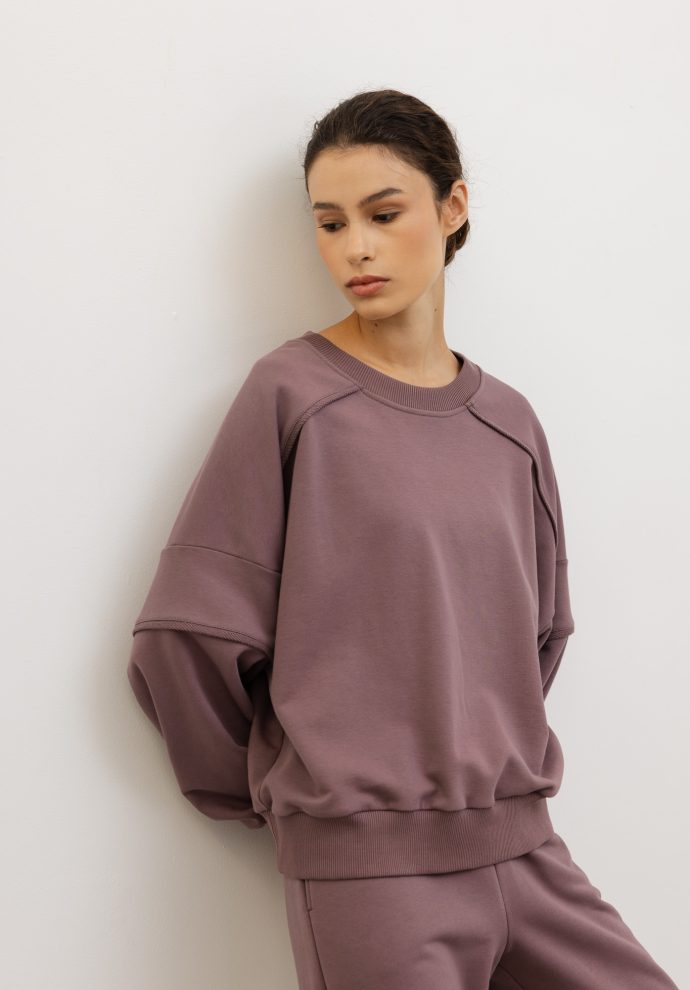 bluza blair lawendowa