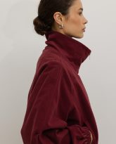 kurtka olivia bordowa