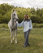 kołnierzyk cora szary denim