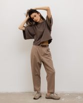 spodnie marina taupe