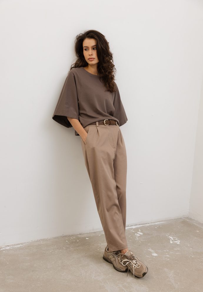 spodnie marina taupe