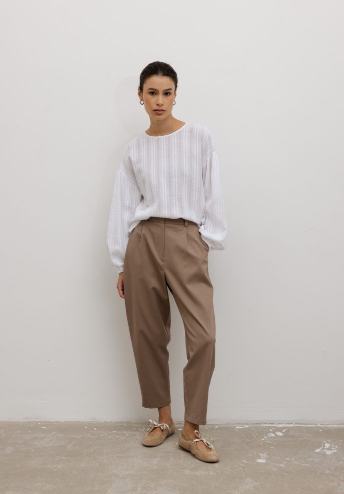 spodnie marina taupe