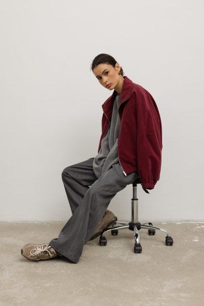 SPODNIE CORA SZARY DENIM