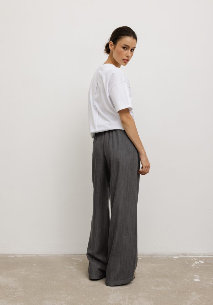 spodnie cora szary denim