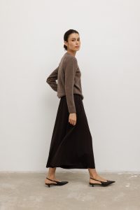 spódnica lara gorzka czekolada