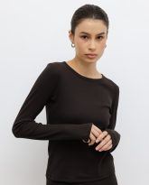 bluzka suzane czekoladowa