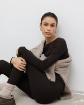 bluzka suzane czekoladowa