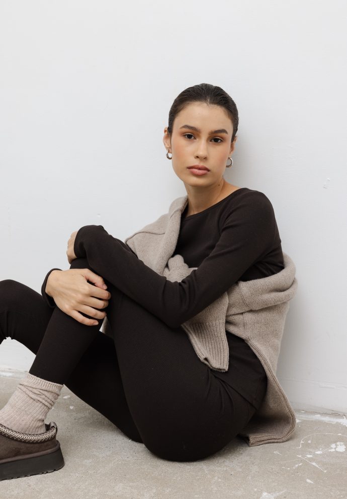 bluzka suzane czekoladowa