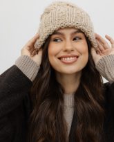 czapka prince beżowa