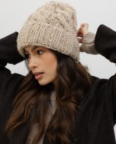 czapka prince beżowa