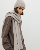 wełniana czapka ines beżowa