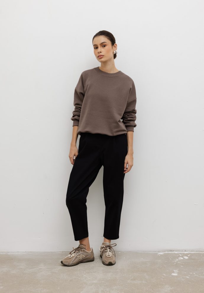 spodnie marina czarne