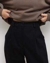 spodnie marina czarne