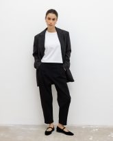 spodnie marina czarne