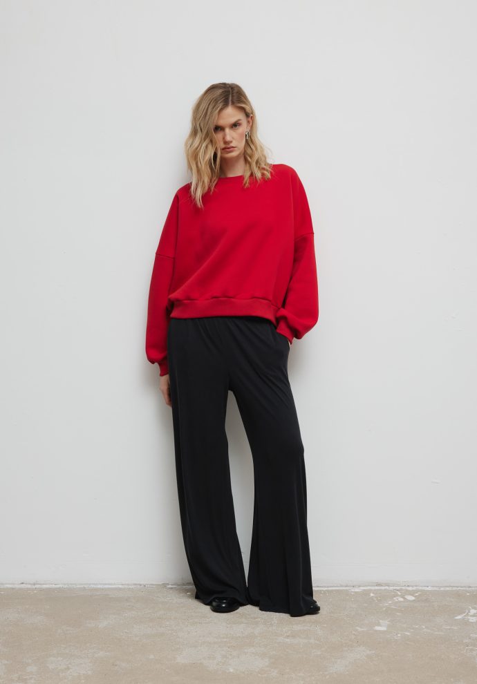 bluza jess karminowa