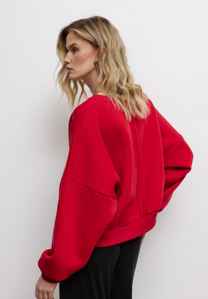 bluza jess karminowa