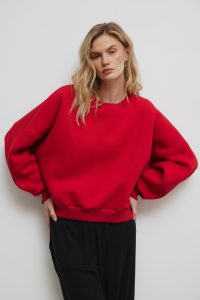 BLUZA JESS KARMINOWA