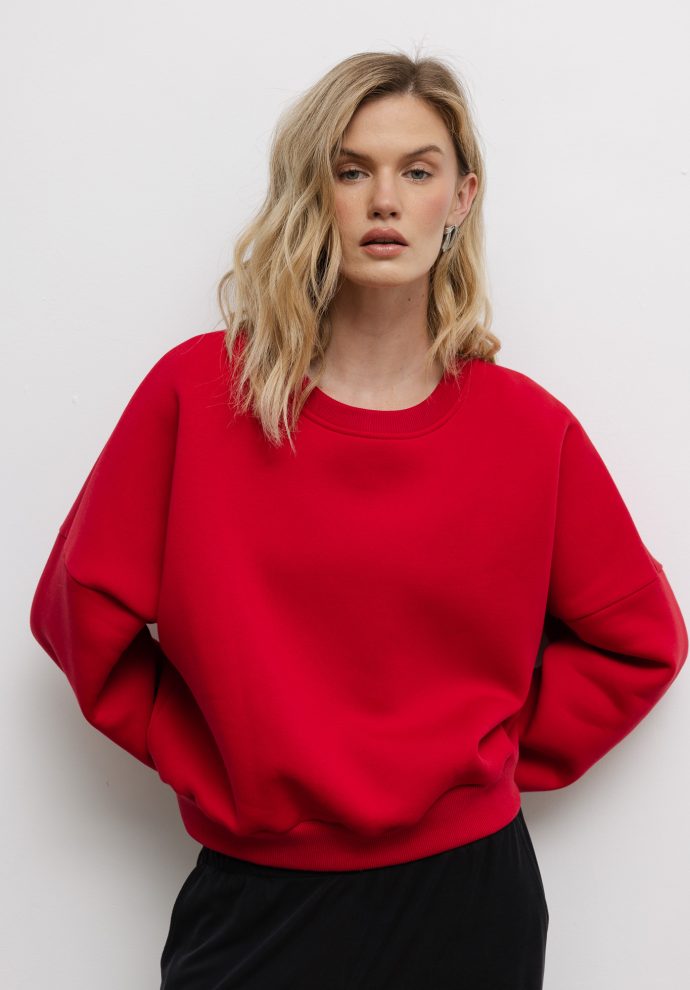 bluza jess karminowa