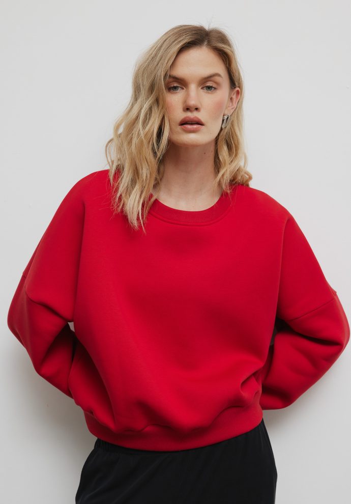 bluza jess karminowa