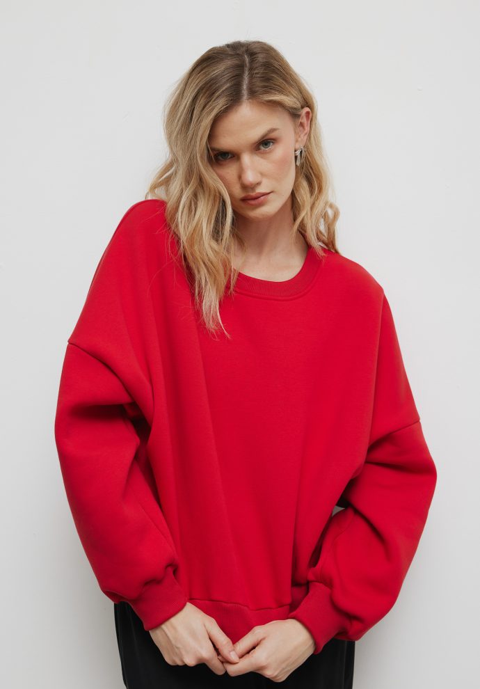 bluza jess karminowa