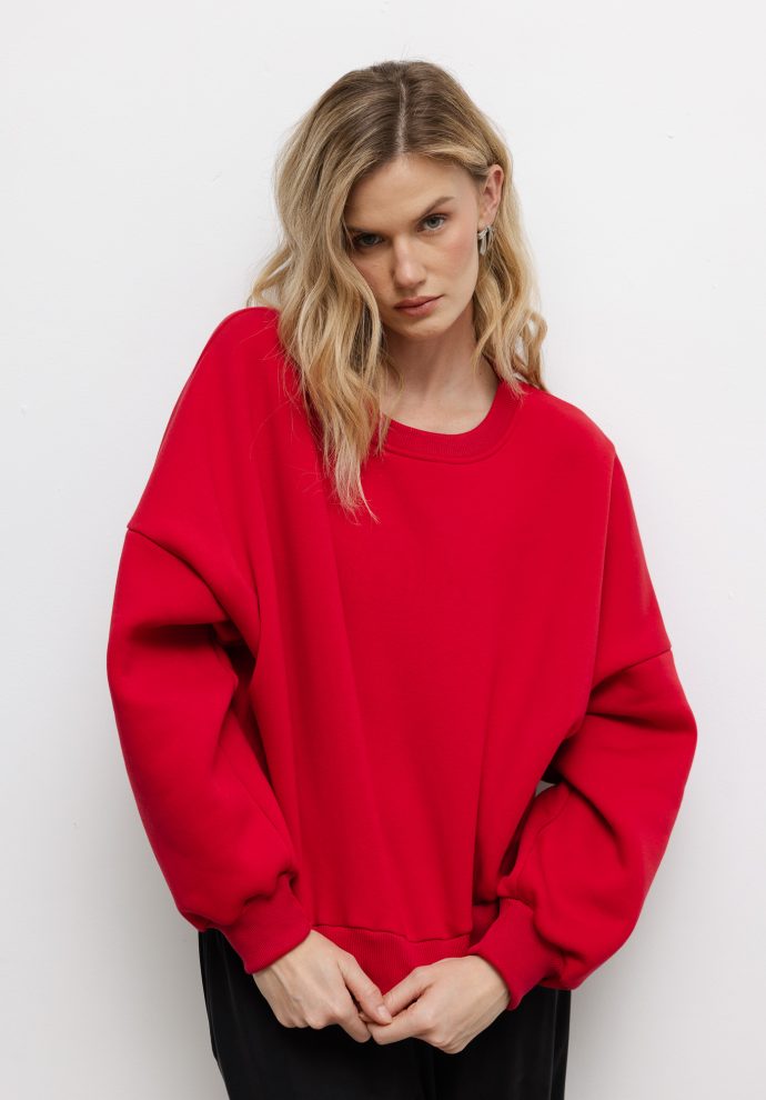 bluza jess karminowa