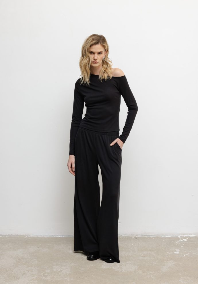 spodnie beverly czarne