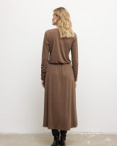 sukienka beverly brązowa