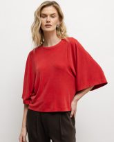 t-shirt luna czerwony