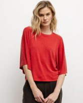 t-shirt luna czerwony