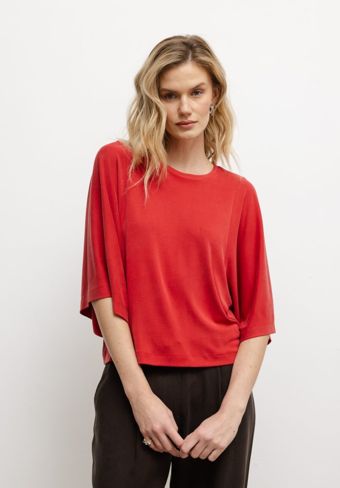 t-shirt luna czerwony