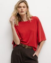 t-shirt luna czerwony