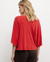 t-shirt luna czerwony