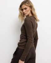 bluzka corrine czekoladowa