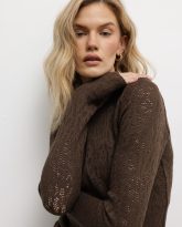 bluzka corrine czekoladowa