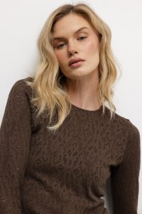 bluzka corrine czekoladowa