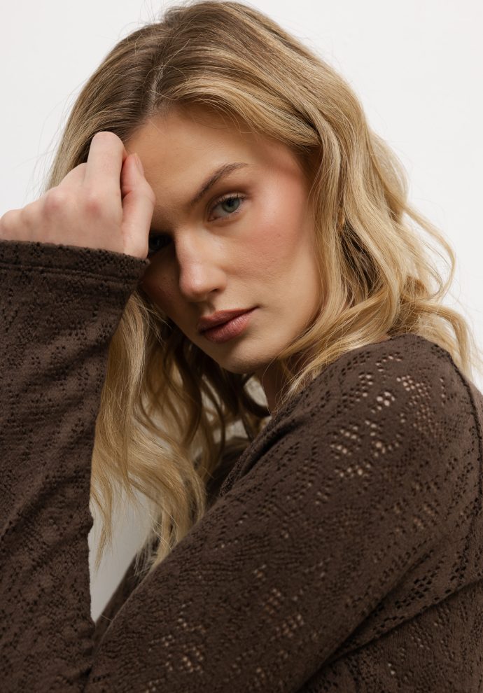 bluzka corrine czekoladowa