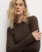 bluzka corrine czekoladowa