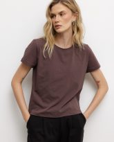 t-shirt lily czekoladowy