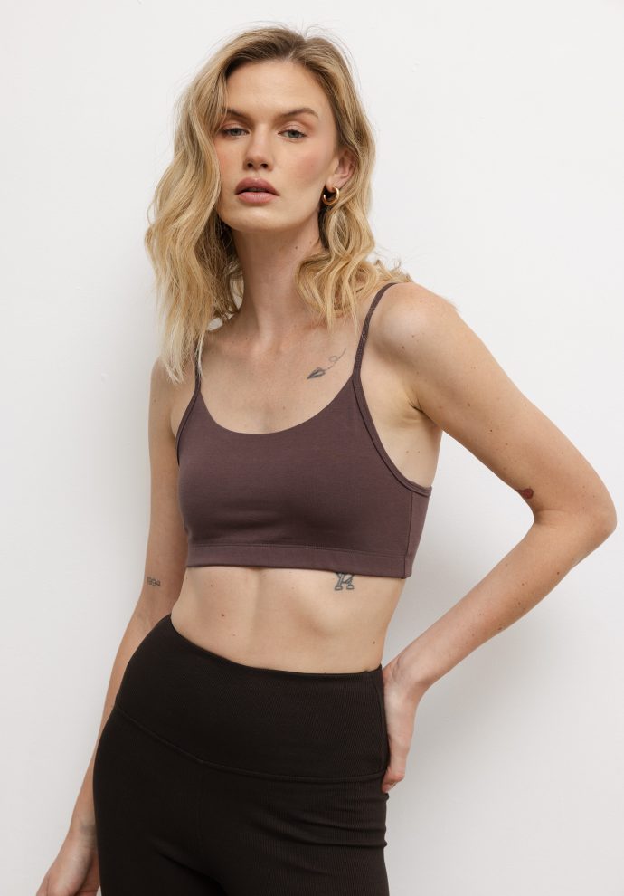 stanik leo czekoladowy