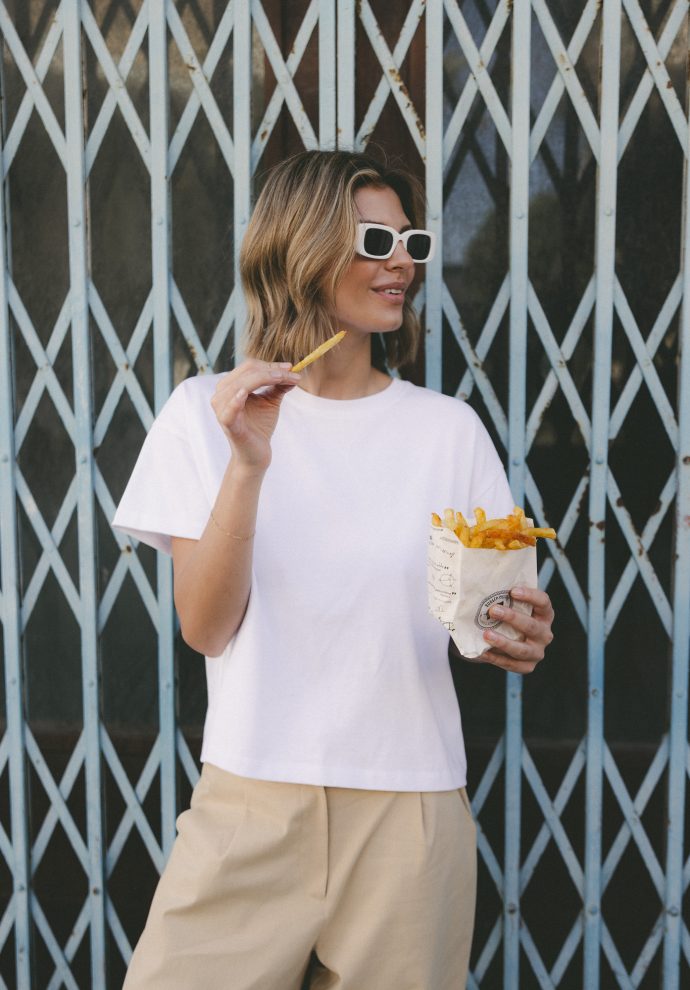 t-shirt naomi biały