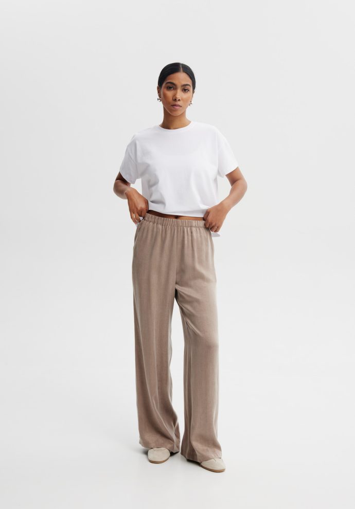 SPODNIE LEXI BEŻOWE